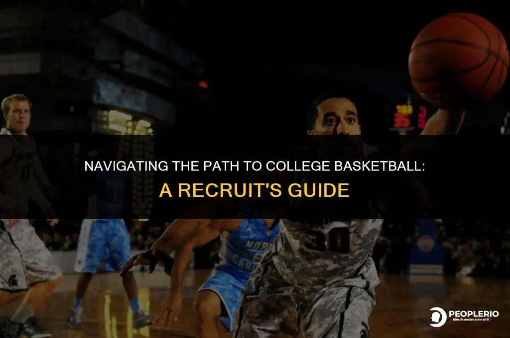 how to approach college basketball recruiters