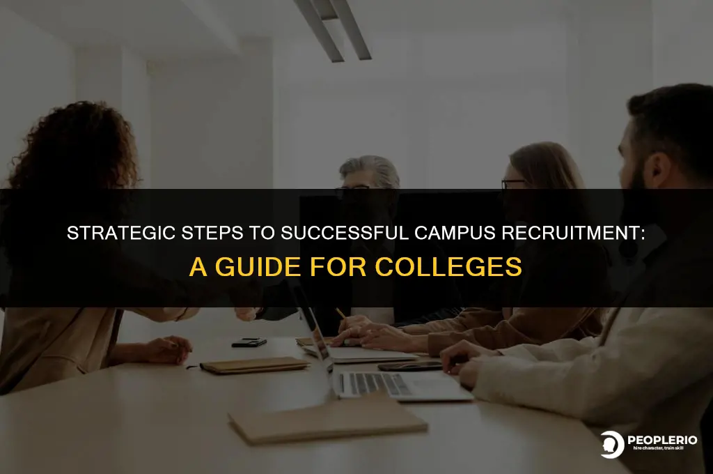 how to approach colleges for campus recruitment