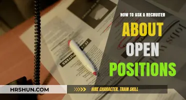 Unlocking Opportunities: How to Approach Recruiters About Open Positions