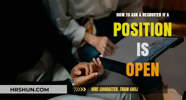 Proactive Networking: Inquiring About Job Openings with Recruiters