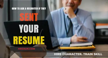 Navigating the Follow-Up: How to Ask a Recruiter About Your Resume Submission