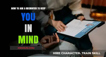 Staying Top of Mind: How to Ask a Recruiter to Keep You in the Loop