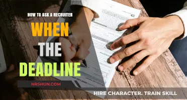 Navigating Deadlines: How to Ask a Recruiter for an Extension