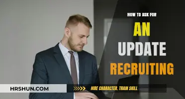 Proactive Strategies: How to Request a Recruiting Update