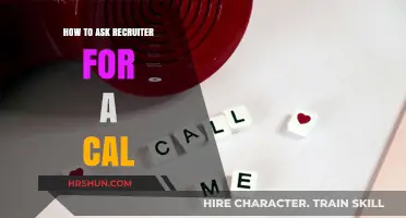 Effective Communication: How to Request a Call with a Recruiter