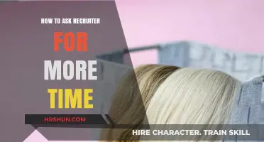 Requesting More Time from Recruiters: A Guide to Effective Communication
