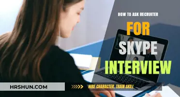 Skype Interview Request: Crafting the Perfect Ask to Recruiters