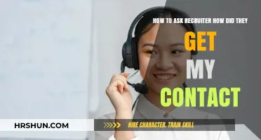 How Recruiters Find Your Contact Info: A Guide to Asking