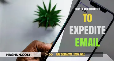 Speeding Up the Hiring Process: How to Politely Ask a Recruiter to Expedite Your Email Response