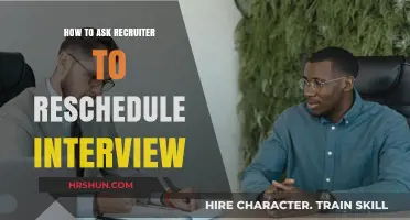 Rescheduling Interviews: A Guide for Effective Communication with Recruiters