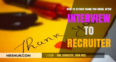 Post-Interview Etiquette: Crafting the Perfect Thank You Email to Recruiters