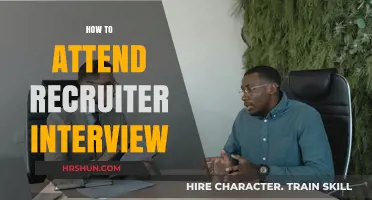 Mastering the Recruiter Interview: Tips for Success