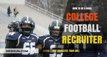 Unlocking Potential: A Guide to Excel as a College Football Recruiter
