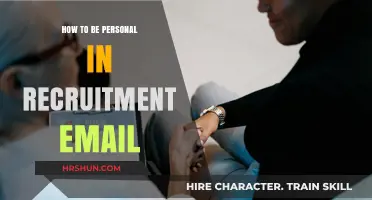 Personalizing Recruitment Emails: A Guide to Building Connections