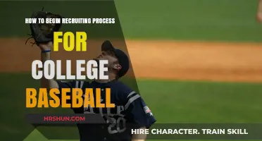 Kickstart Your College Baseball Recruiting Journey: A Step-by-Step Guide