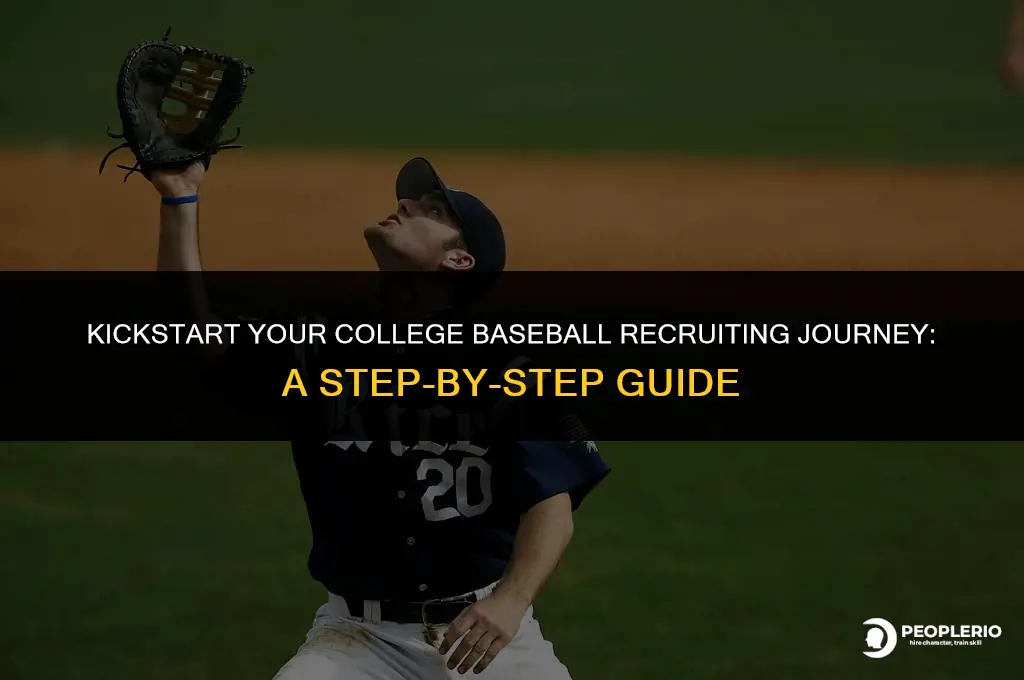 how to begin recruiting process for college baseball