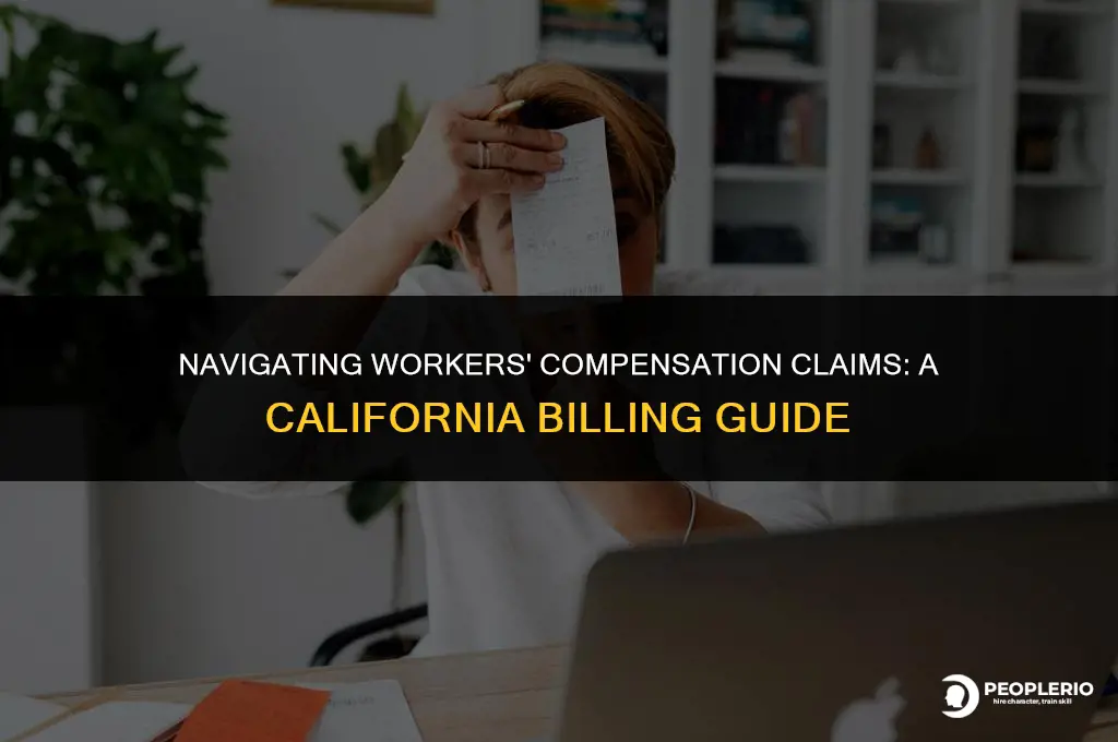 how to bill workers compensation claim in California