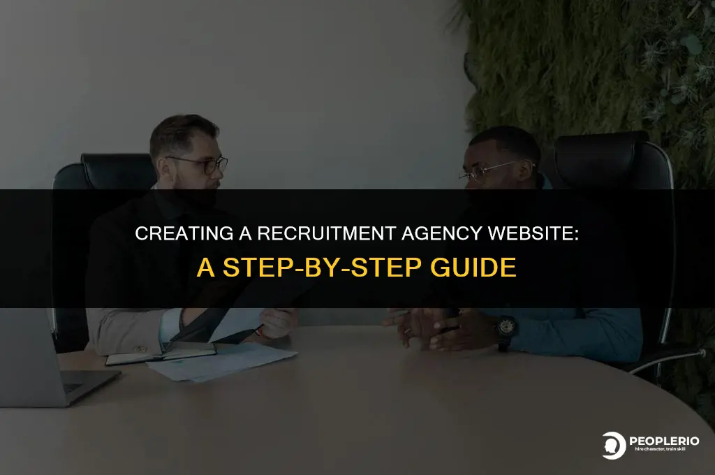 how to build a recruitment agency website