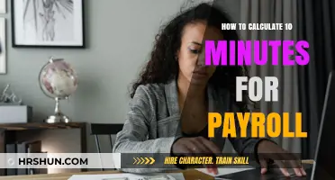 Payroll Calculation Simplified: Mastering the 10-Minute Process