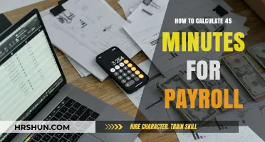 Efficient Payroll Calculation: Mastering 45-Minute Time Tracking for Accuracy