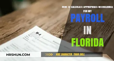 Florida Payroll Withholding: A Step-by-Step Guide for Employers