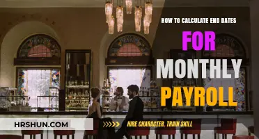 Mastering Payroll End Dates: A Monthly Calculation Guide