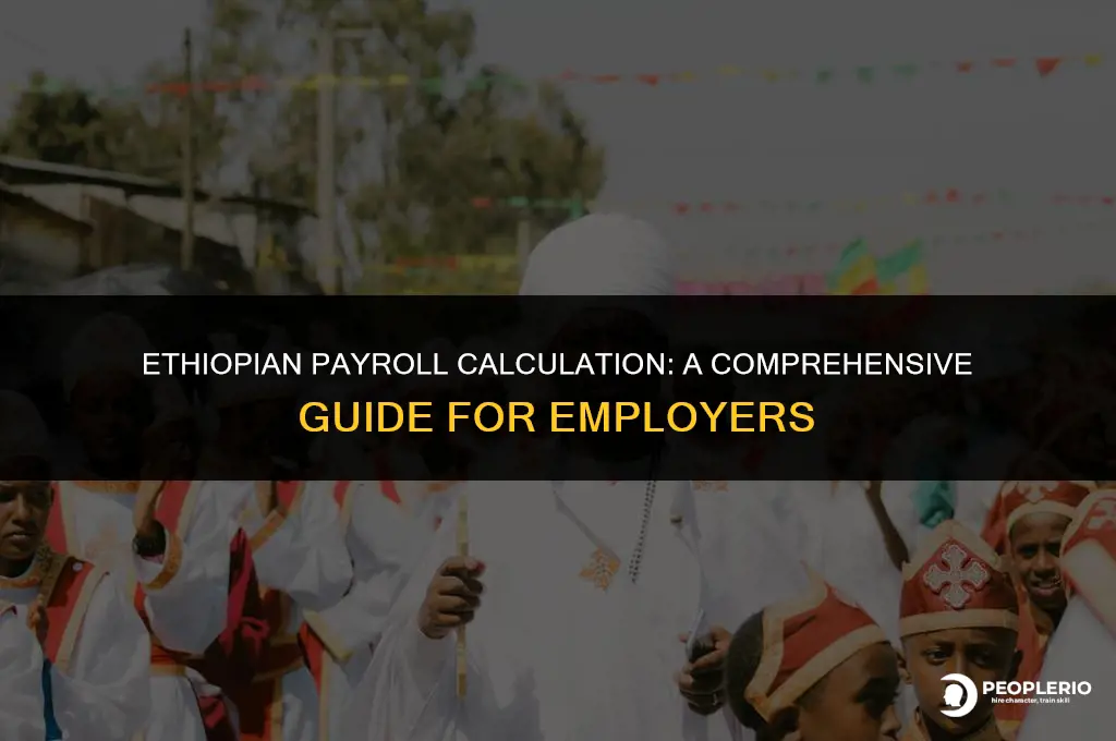 how to calculate payroll in ethiopia