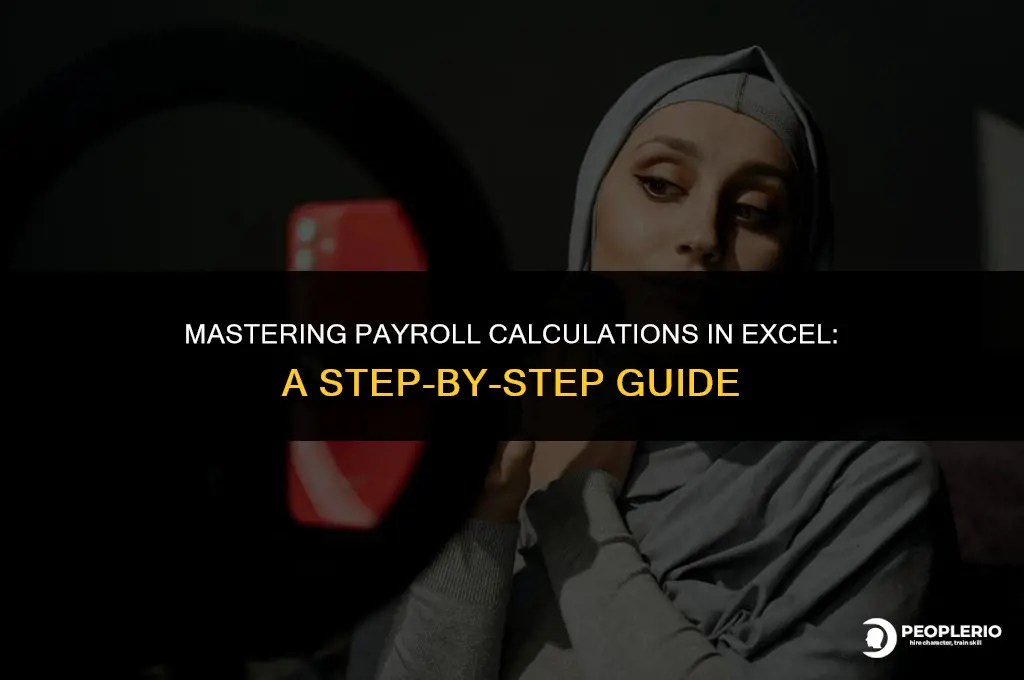 how to calculate payroll in exel