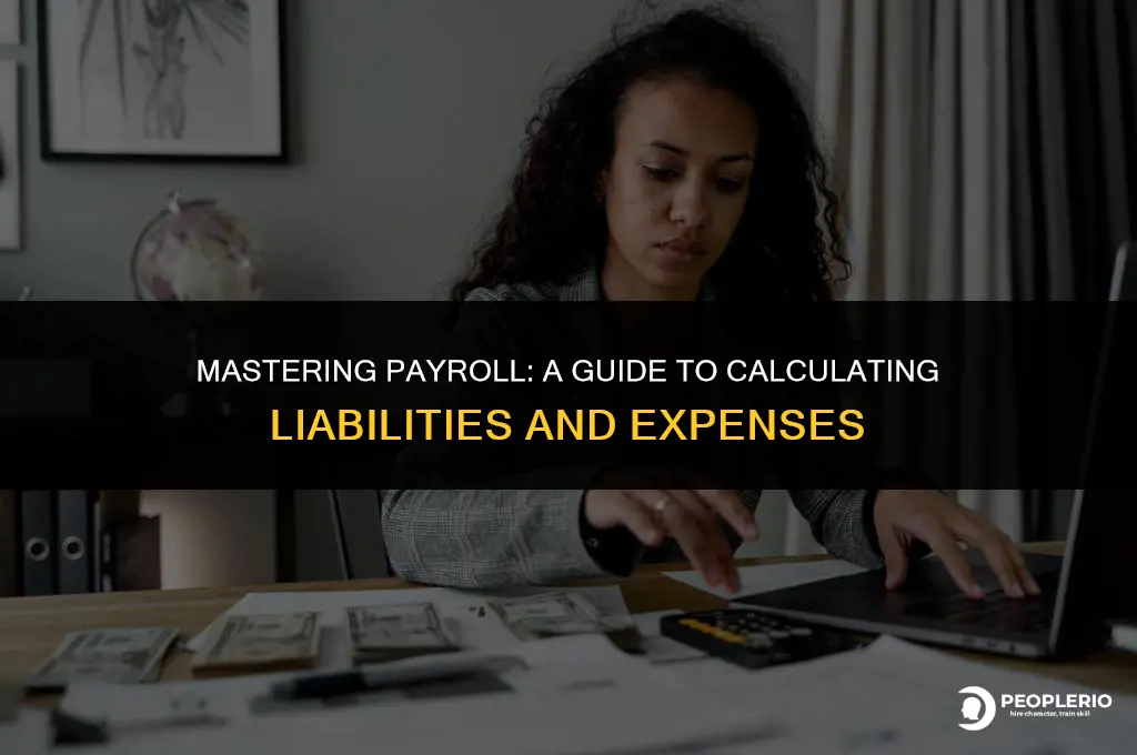 how to calculate payroll liabilities and expenses