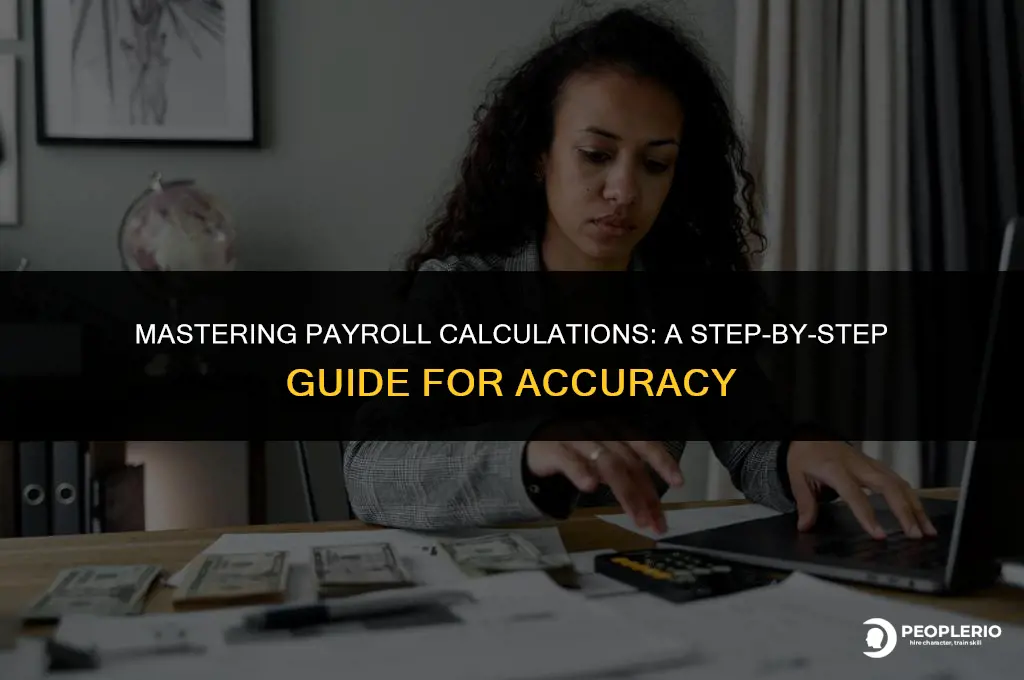 how to calculate payroll on page