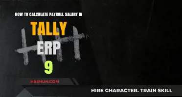 Mastering Payroll Salary Calculations in Tally ERP 9