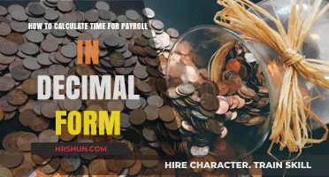 Mastering Payroll Time Calculations: A Decimal-Based Approach