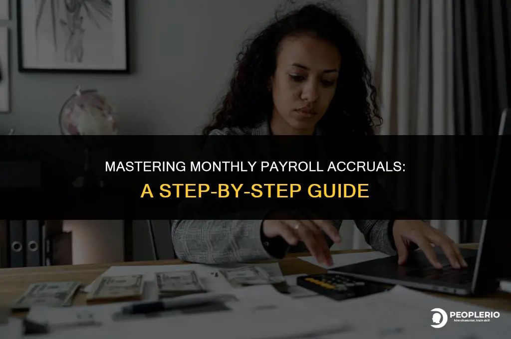 how to calculate weekly payroll accrual at month end