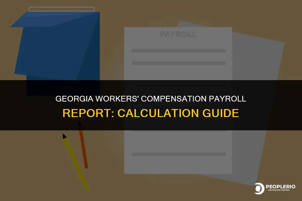 how to calculate workers compensation payroll report in georgia