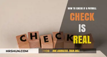 Verifying Payroll Checks: A Comprehensive Guide to Spotting Fraud