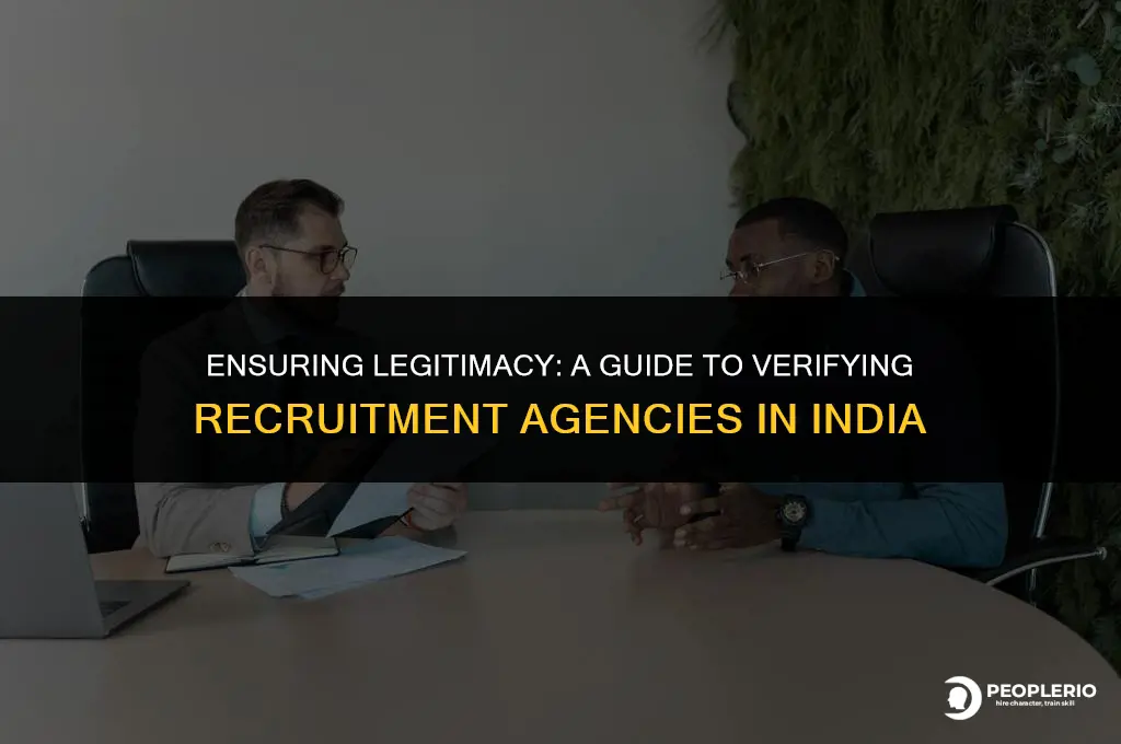 how to check if recruitment agency is legal in india