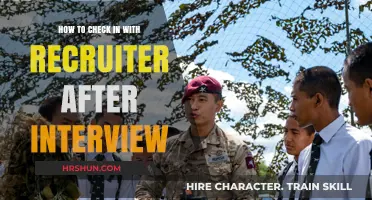 Post-Interview Follow-Up: How to Check in with Your Recruiter Effectively