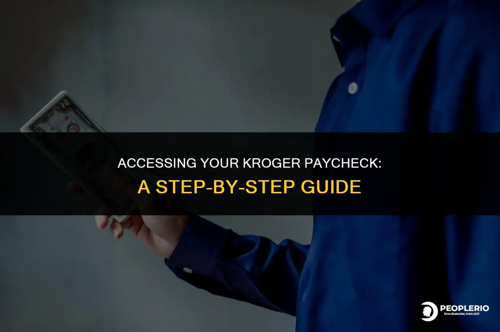 how to check kroger payroll