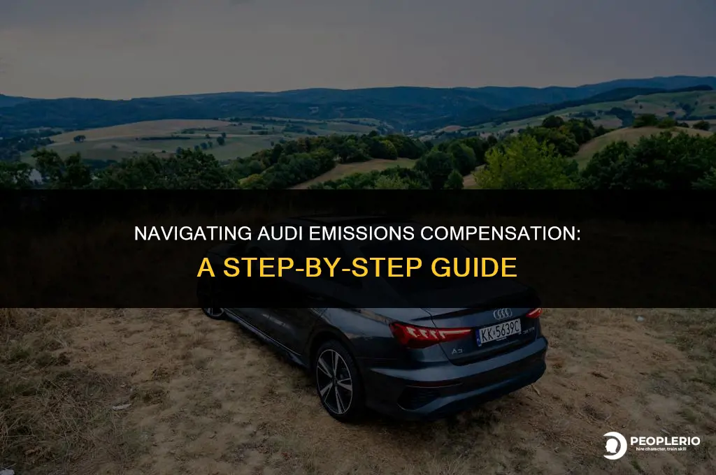 how to claim audi emissions compensation