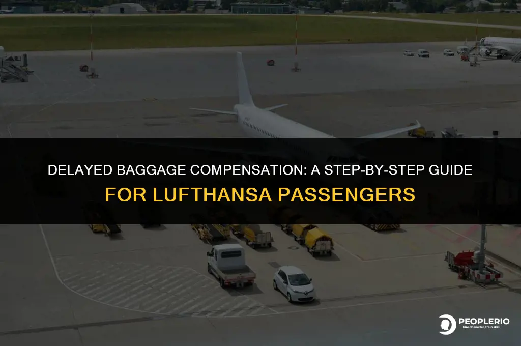 how to claim compensation for delayed baggage lufthansa