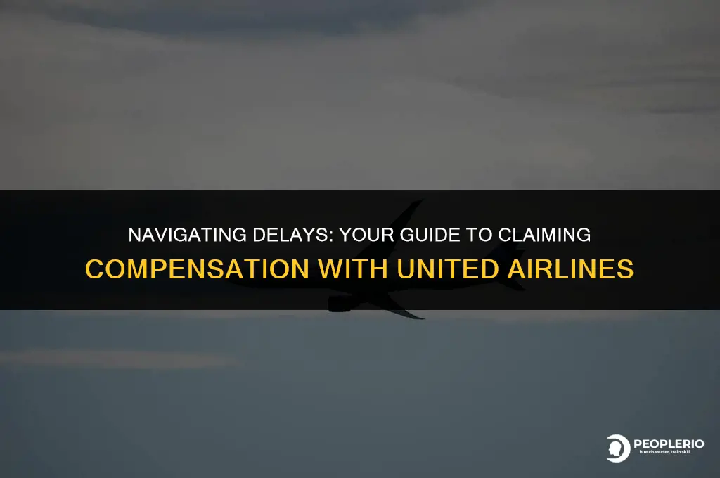 how to claim compensation for delayed flight united airlines