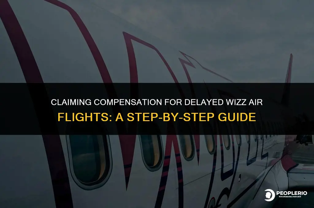 how to claim compensation for delayed flight wizz air