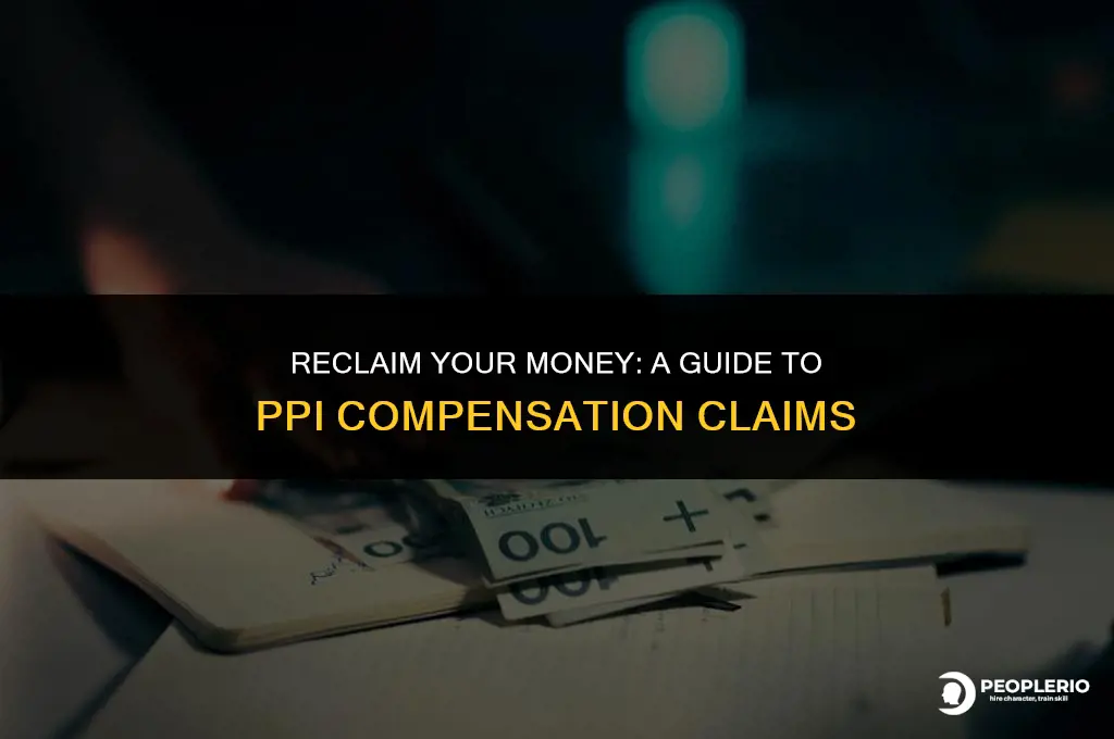 how to claim compensation for mis-sold ppi