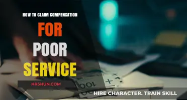Navigating the Process: Claiming Compensation for Subpar Service