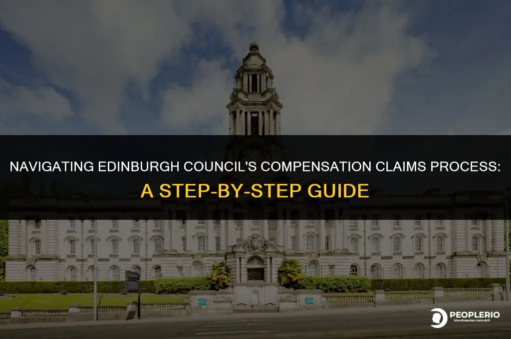 how to claim compensation from edinburgh council