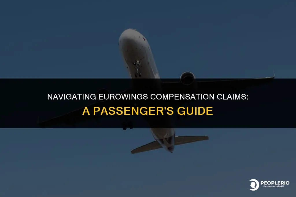 how to claim compensation from eurowings