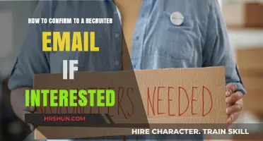 Expressing Interest: Crafting the Perfect Response to a Recruiter's Email