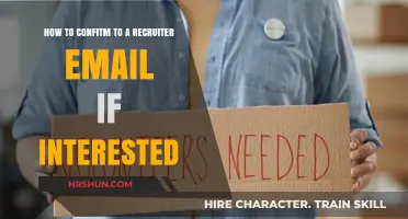 Expressing Interest: Crafting the Perfect Response to a Recruiter's Email
