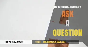 Pro Tips: Reaching Out to Recruiters with Your Queries