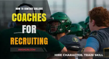 Effective Strategies to Contact College Coaches for Recruiting Success